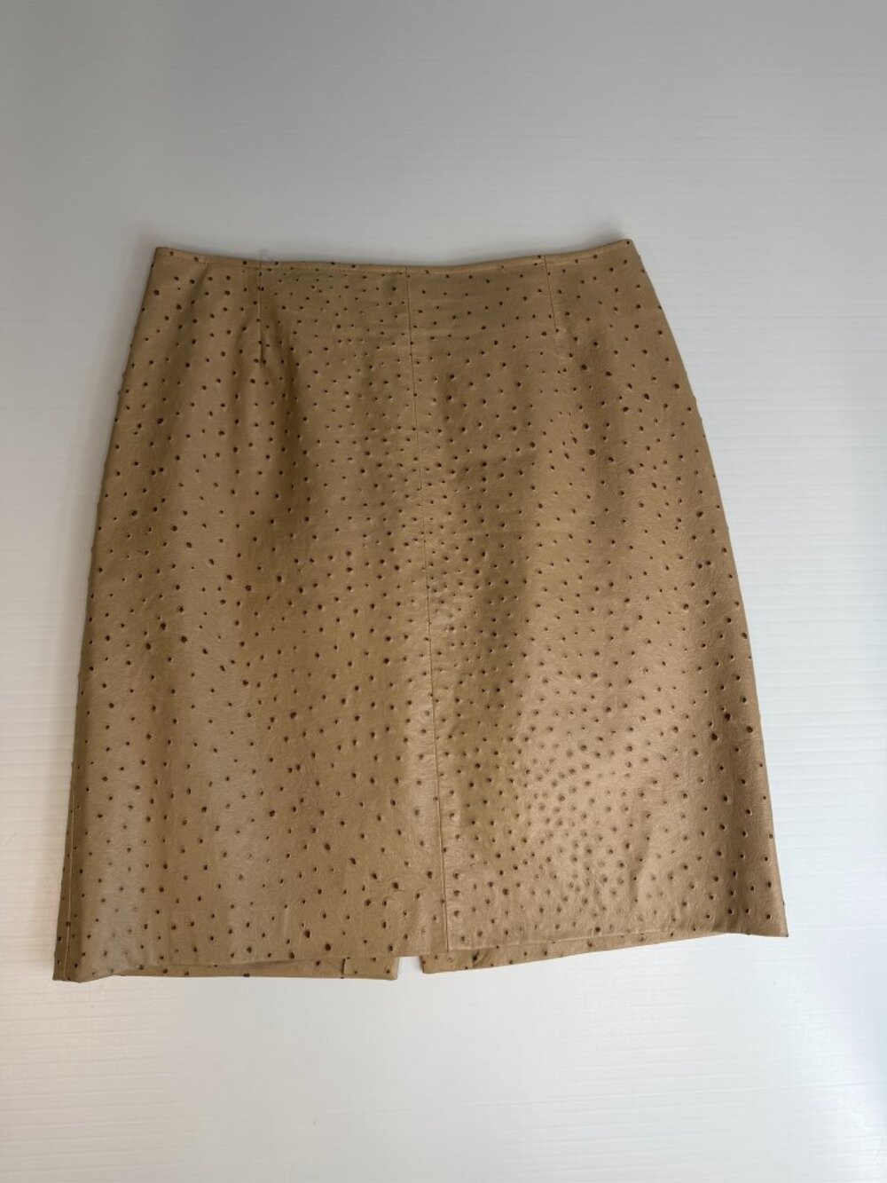 Dana Buchman Skirt Women 8 Lambs Midi 29x20 Vent Back Soft Lined Party Core Nw